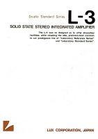 Luxman L3-Owners-Manual 